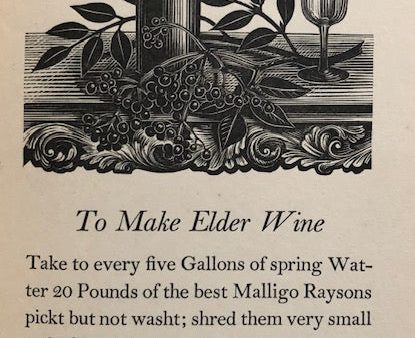 (Food History) Philip James, ed. A Butler s Recipe Book, 1719. Intro. by Ambrose Heath. Sale