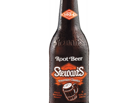 Stewart s Root Beer (24-355 mL) For Discount