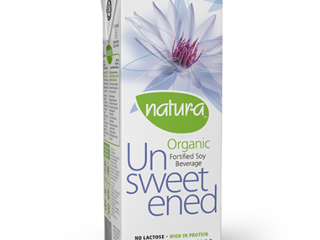 Natur-a Unsweetened Soy Beverage (Gluten Free, Organic, Non-GMO, Kosher, Vegan) (12-946 mL) (jit) Cheap