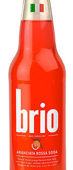 Brio Aranciata Rossa Glass Bottle (12-355 mL) Fashion