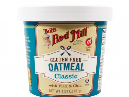 Bob s Red Mill Hot Oatmeal Cereal Classic (Gluten Free, Kosher, Vegan) (12-51 g) For Discount