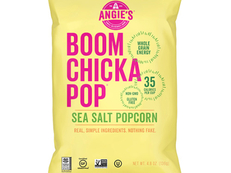 Angie’s BOOMCHICKAPOP Sea Salt Popcorn (Gluten Free, Kosher, Non - GMO) (8-136 g) (jit) For Cheap