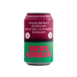 Geez Louise - Passionfruit Rosemary - Prebiotic Sparkling Water (12 x 355 mL) Discount