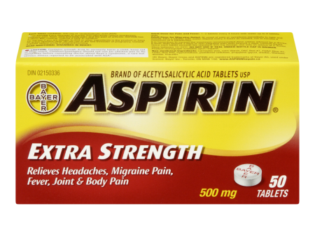 Aspirin Extra Strength Tablets (1-50 Tablets) (jit) Online Hot Sale