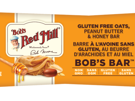 Bob s Red Mill - GF Peanut Butter & Honey Bar (12x50g) (jit) Online