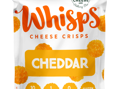 Whisps - Cheddar Cheese Crisps (CASE:12x60g) Fashion