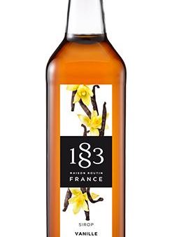 1883 Syrup - Vanilla 1L Bottle For Discount