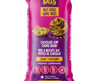 Amino Balls-Chocolate Chip Cookie Dough (12 pouches - 40g) (refrigerated) Online