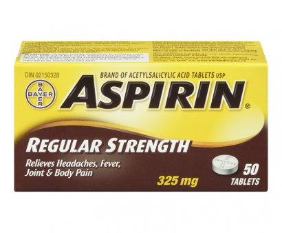 Aspirin Tablets Regular 325mg (1-50 ea) (jit) Hot on Sale