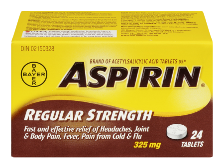 Aspirin Regular Tablets (1-24 ea) (jit) For Discount