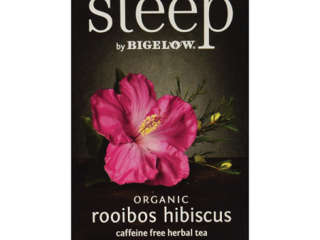 Bigelow Steep Organic Rooibos Hibiscus (6-20 s) (jit) Online