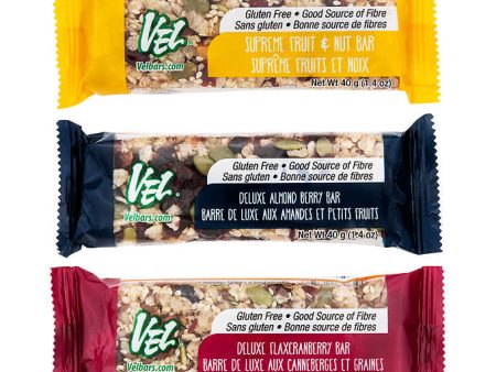 VEL Bars - Variety Pack (15x40g) Sale