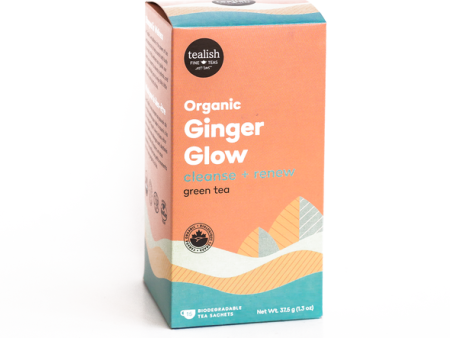 Tealish - Organic Ginger Glow (15 Bags) For Sale