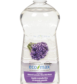 Eco-Max Dish Liquid Natural Lavender (6-740 mL) (jit) For Cheap