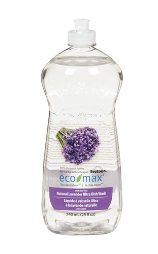 Eco-Max Dish Liquid Natural Lavender (6-740 mL) (jit) For Cheap