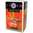 Stash Tea Green Tea Ginger Peach w  Matcha (6-18 s) (jit) Online now