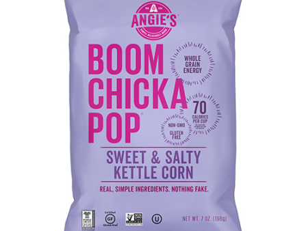 Angie’s BOOMCHICKAPOP Sweet & Salty Kettle Corn (Gluten Free, Kosher, Non - GMO) (8-198 g) (jit) on Sale