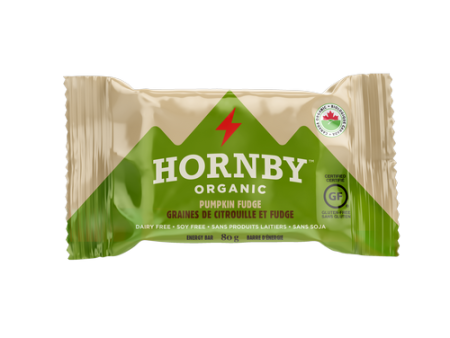 Hornby Organic Energy Bars Pumpkin Fudge (Gluten Free, Soy Free, Dairy Free) (12-80 g) (jit) Online now