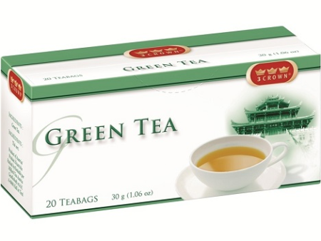 3 Crown Green Tea (24 - 20s) (jit) For Cheap