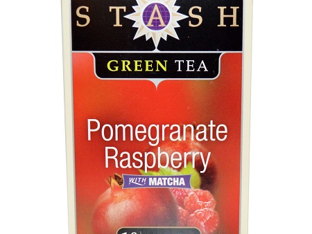 Stash Green Tea Pomegranate Raspberry (6-18 s) (jit) Supply