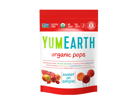 YumEarth - Organic Pops (12x240g) Online now