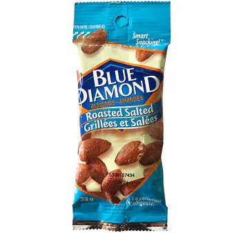 Blue Diamond - Roasted Salted Almonds (18 x 23g) Cheap