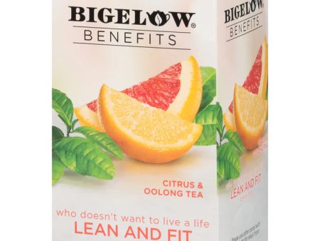 Bigelow - Benefits Citrus Oolong Tea (6-18 s) (jit) Supply