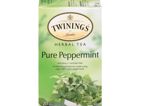 Twinings Tea - Herbal Pure Peppermint (20 bags) on Sale