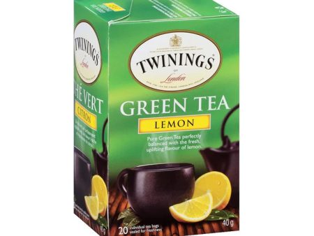 Twinings Tea - Green Tea With Lemon (20 bags) Supply