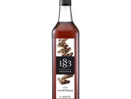 1883 Syrup - Toffee Crunch 1L Bottle Supply