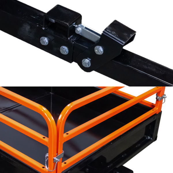 ATV UTV Utility Trailer IMPACT IMPLEMENTS™ 1500lb Solid Sides For Discount