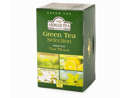 Ahmad Tea Green Tea Selection Finest Flavours ( 6-20 ea) (jit) on Sale