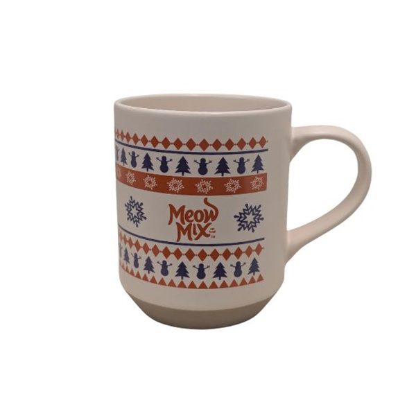 Meow Mix Ugly Sweater Mug Hot on Sale