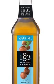 1883 Syrup - Sugar Free Hazelnut 1L Bottle Online Hot Sale