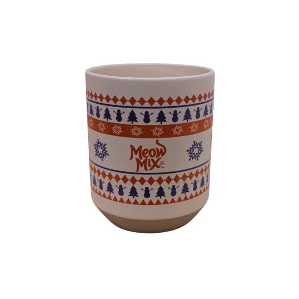 Meow Mix Ugly Sweater Mug Hot on Sale