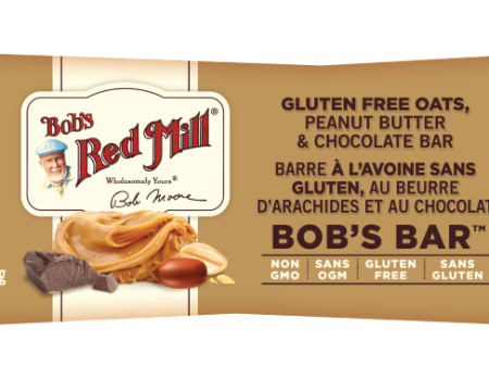 Bob s Red Mill - GF Peanut Butter & Chocolate Bar (12x50g) (jit) Sale