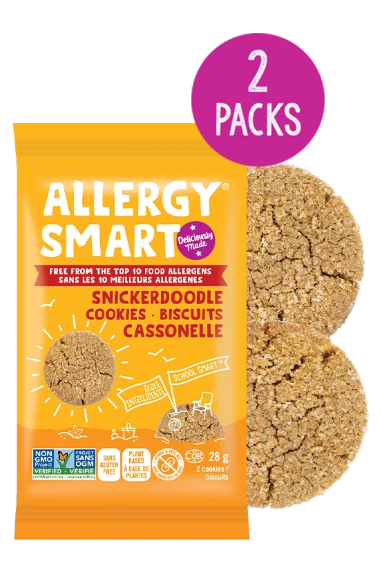 Allergy Smart - Snickerdoodle Cookies - 2-Pack (15x28g) Hot on Sale