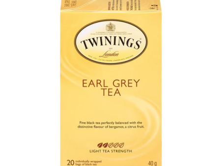 Twinings Tea - Earl Grey Tea (20 bags) For Discount