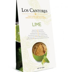 Los Cantores Lime Torilla Chips (12-325 g) (jit) Online Sale