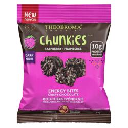 Theobroma Chocolat  - Crunchy Energy Bites 60% Dark Chocolate Raspberry (12x37g) For Discount