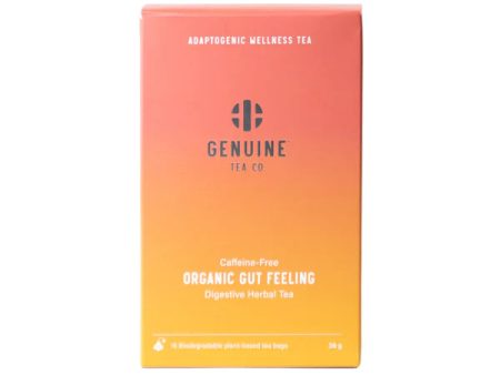 Genuine Tea - Adaptogenic - Organic Gut Feeling (15 bags) Online