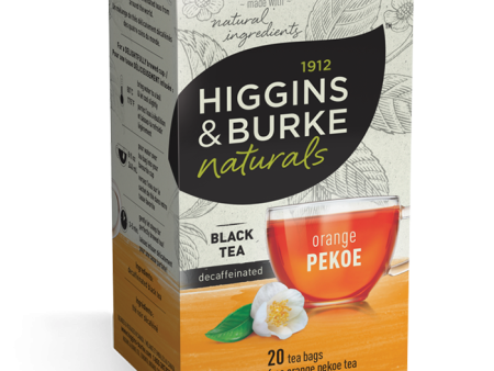 Higgins & Burke - DECAF Orange Pekoe (20 bags) Online