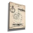 Stopwatch Vintage Patent Blueprint  Canvas Wall Art For Sale