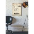 Stopwatch Vintage Patent Blueprint  Canvas Wall Art For Sale