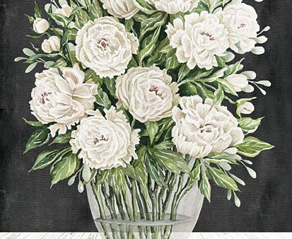 CIN3681 - Peonies in a Vase - 12x16 For Sale