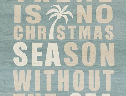 KAM789 - Coastal Christmas Season - 12x16 on Sale