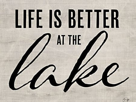 YND183 - Life is Better at the Lake - 16x12 Online now