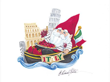 ART1316 - Italy Gnome - 16x12 Cheap