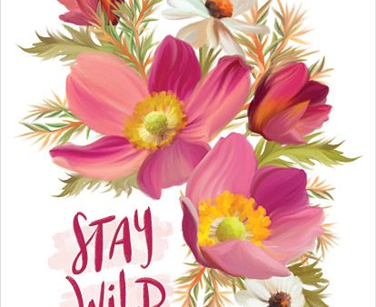 FEN846 - Stay Wild - 12x16 Hot on Sale