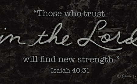 ALP2190 - Trust in the Lord - 18x9 Fashion